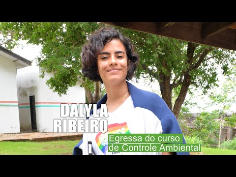 Dalyla Ribeiro - Egressa do curso Técnico em Controle Ambiental