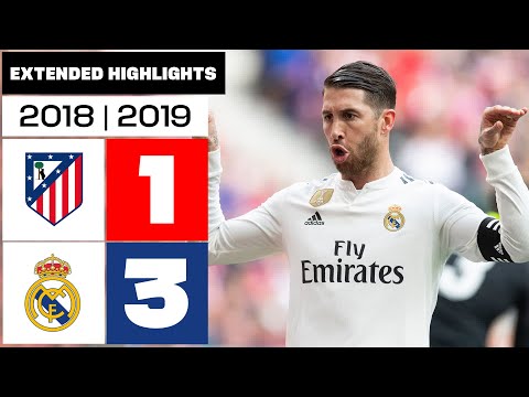 Atlético de Madrid vs Real Madrid (1-3) | 2018/19 Season - Extended Highlights