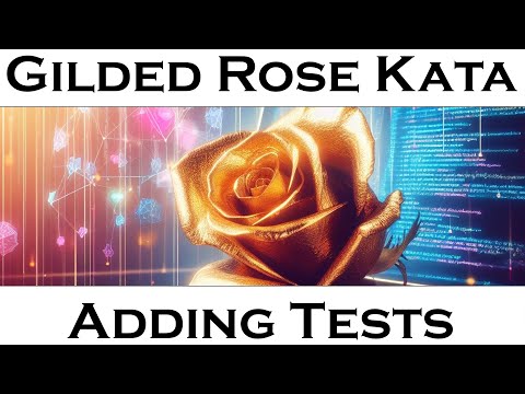 Live Coding - Gilded Rose Kata in C# (Part 1 - Adding Tests)