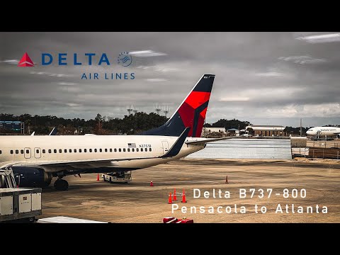 Delta Airlines Boeing 737-800 (Economy) Trip Report: Pensacola to Atlanta