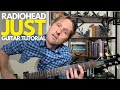 Just by Radiohead Guitar Tutorial - Guitar Lessons with Stuart!