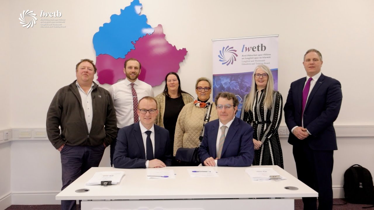 LWETB Connolly Campus Longford contract signing