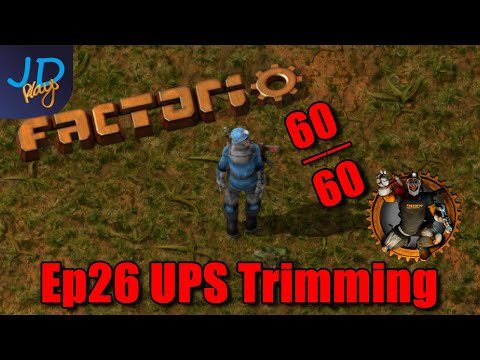 Ep26 UPS Trimming ⚙️ Factorio SubX ⚙️ Gameplay, Lets Play
