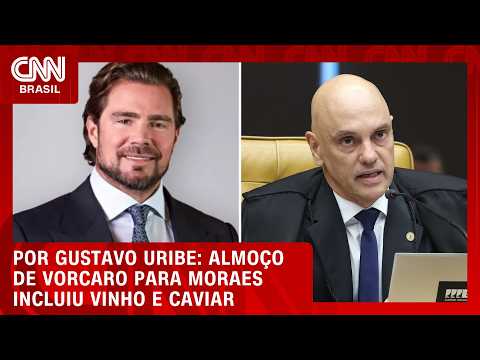 Almoço VIP de Vorcaro para Moraes teve vinhos, vieiras e caviar; entenda | CNN PRIME TIME