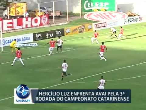 Hercílio Luz enfrenta Avaí pela 3ª rodada do campeonato catarinense