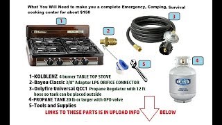 Tips on Choosing a portable Stove Off grid, Survival, Prepper, Storm Emergency