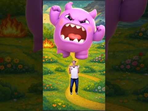 Name That Feeling with English Monster! 👾 #learnenglish #emotions