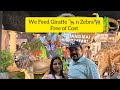 Free Of Cost You Can Feed Wild Animals Giraffe Zebra Deer Great Experience With Roming Animal