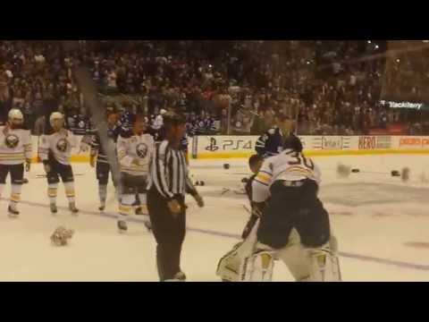 Leafs vs Sabres Preseason Brawl 09/22/2013