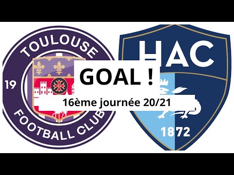 Toulouse - Le Havre [2-(1)] GOAL 19' (Alexandre Bonnet) 16ème journée 2020/21
