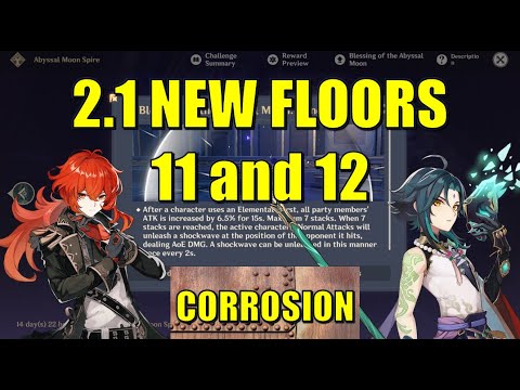 2.1 Abyss New Floors 11 and 12 - Corrosion!