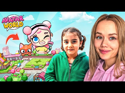 ÖYKÜ İLE AVATAR WORLD OYNADIK !? | Gamze Karta Öykü Karta