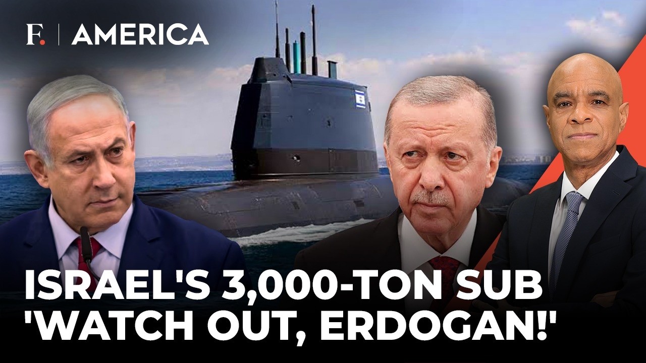 Erdogan's Biggest Nightmare? Israel Unveils Deadly 3,000-ton Submarine | Firstpost America