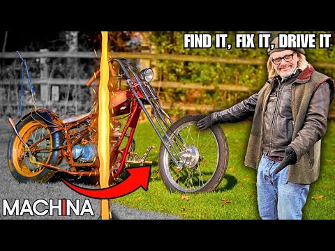 Restoring A 1970's American Chopper | Uncle Bunt Motorbike | Find It, Fix It, Drive It | EP 1
