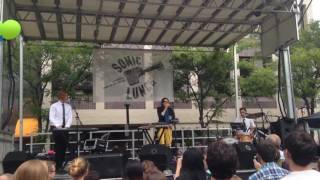 Michelle Chamuel — "Weight of the World" live at Sonic Lunch 2014