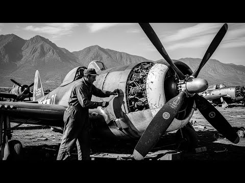 Il meccanico “folle” che trasformò un P-47 distrutto in un caccia leggendario sopra i cieli d’Italia
