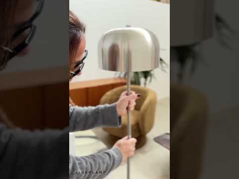 Lámpara de pie Inalámbrica, niquel