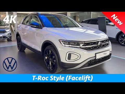 VW T-Roc 2022 (Facelift) - ERSTER Look in 4K | Style (Exterieur - Interieur) Details, Preis