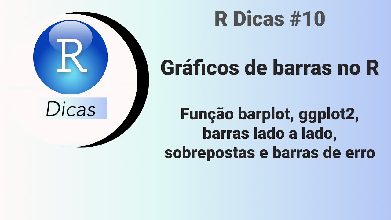Gráficos de barras no R - R dicas 10