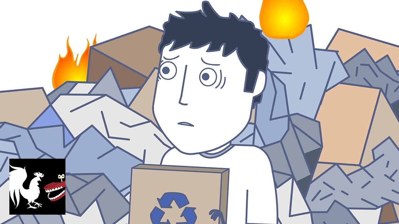 Rooster Teeth Animated Adventures - Recycling Rulz, T-Rex Droolz