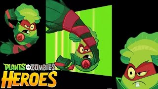 Plants vs. Zombies Heroes - Gameplay Héros Herburopoing