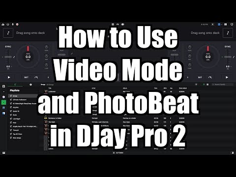 Algoriddim DJay Pro 2 Tutorial: How to Use Video Mode and PhotoBeat – TimmyG