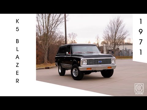 1971 Chevrolet K5 Blazer