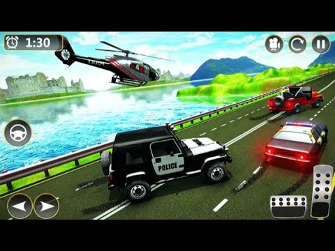 Offroad Police Jeep 4x4 Driving & Racing Simulator|Latest Games|
