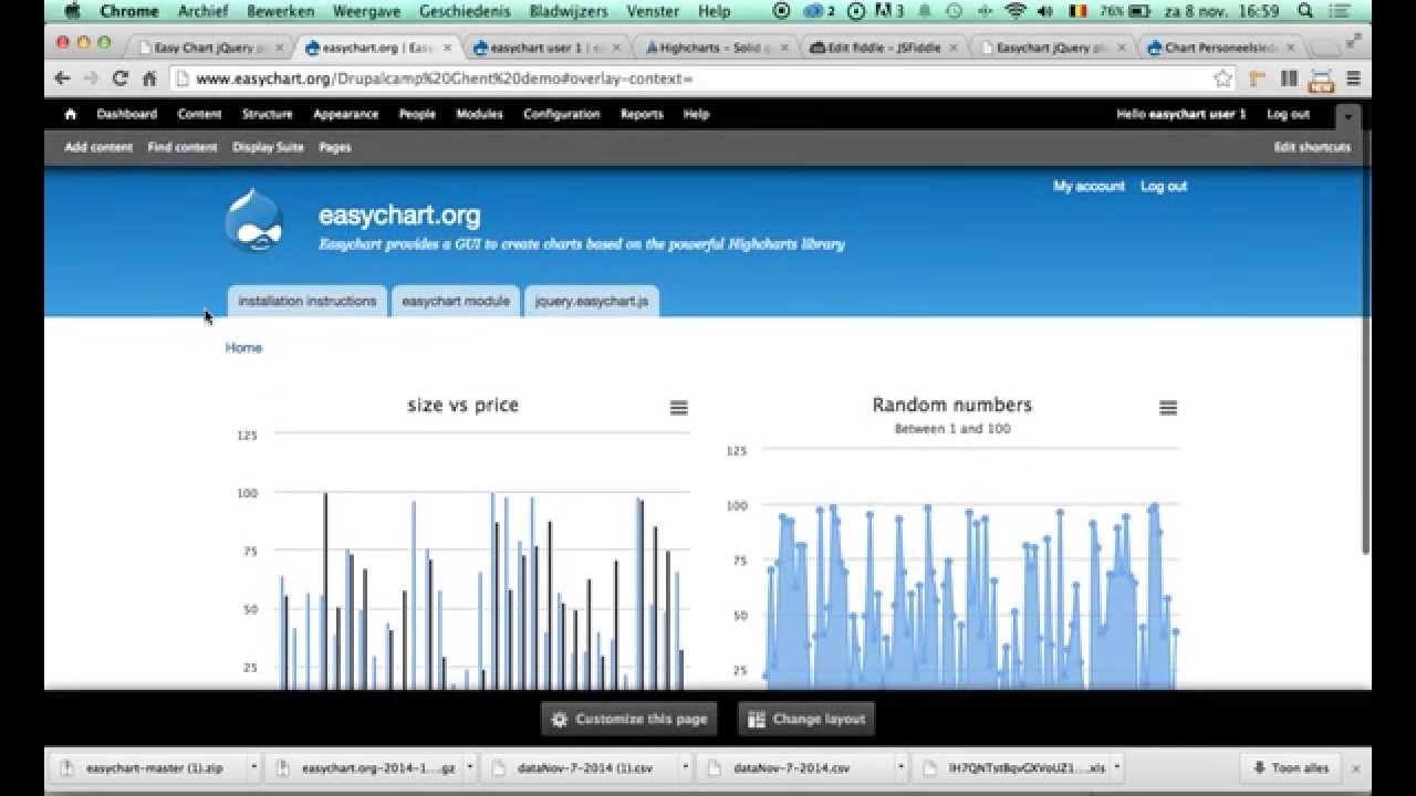 Jan-Yves Vanhaverbeke & Thomas Daem - How The Easychart module was built