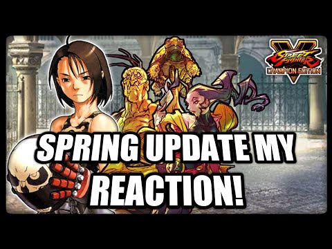 Street Fighter V - Spring Update 2021 Reaction! - My Reaction to The SFV Spring Update!