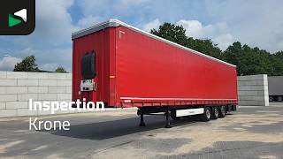 نصف مقطورة ستائر منزلقة Krone SD Mega Lift + Slidingroof Liftachse | صورة 4 - Autoline