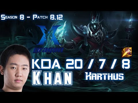 Khan Karthus & Peanut NUNU vs RYZE Mid - Patch 8.12 KR Ranked