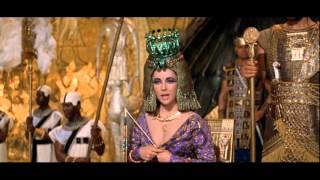 Richard Burton and Elizabeth Taylor as Antony and Cleopatra