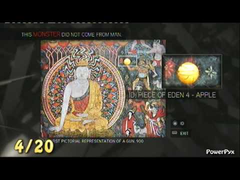 Assassin's Creed 2 Vitruvian Man Trophy / Achievement - Glyph Puzzles 1-10