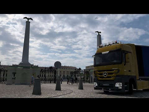 ETS2/Mega Umleitung durch Geschperrte Autobahn!!!/Actros MP3 V8/Gaming & Shorts-TV