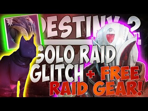 Destiny 2 - "HOW TO SOLO GLITCH INTO THE RAID EARLY!" - FREE RAID CHEST & HIDDEN RAID SECRETS!