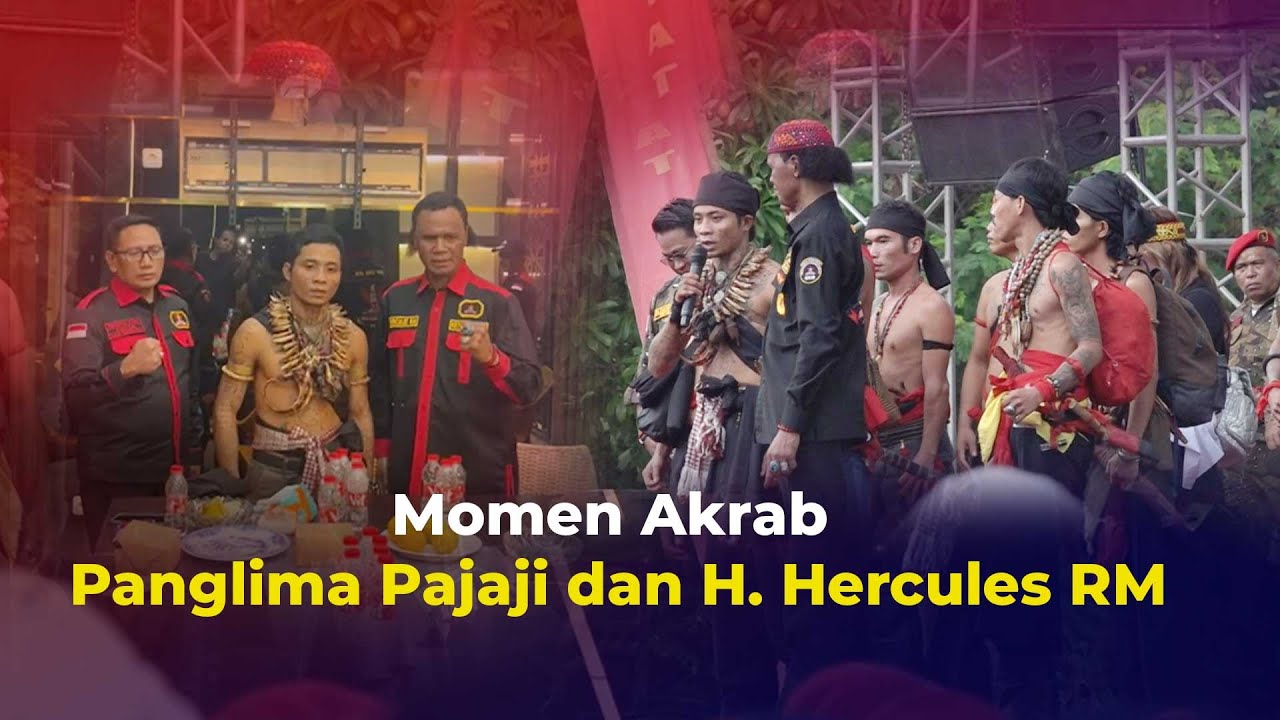 Momen Akrab Panglima Pajaji dan H. Hercules RM