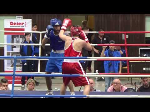 Boxen: Hasan Ismael - Michael Emeka Vazziri (1. Runde Hessische Mannschaftsmeisterschaften #7)