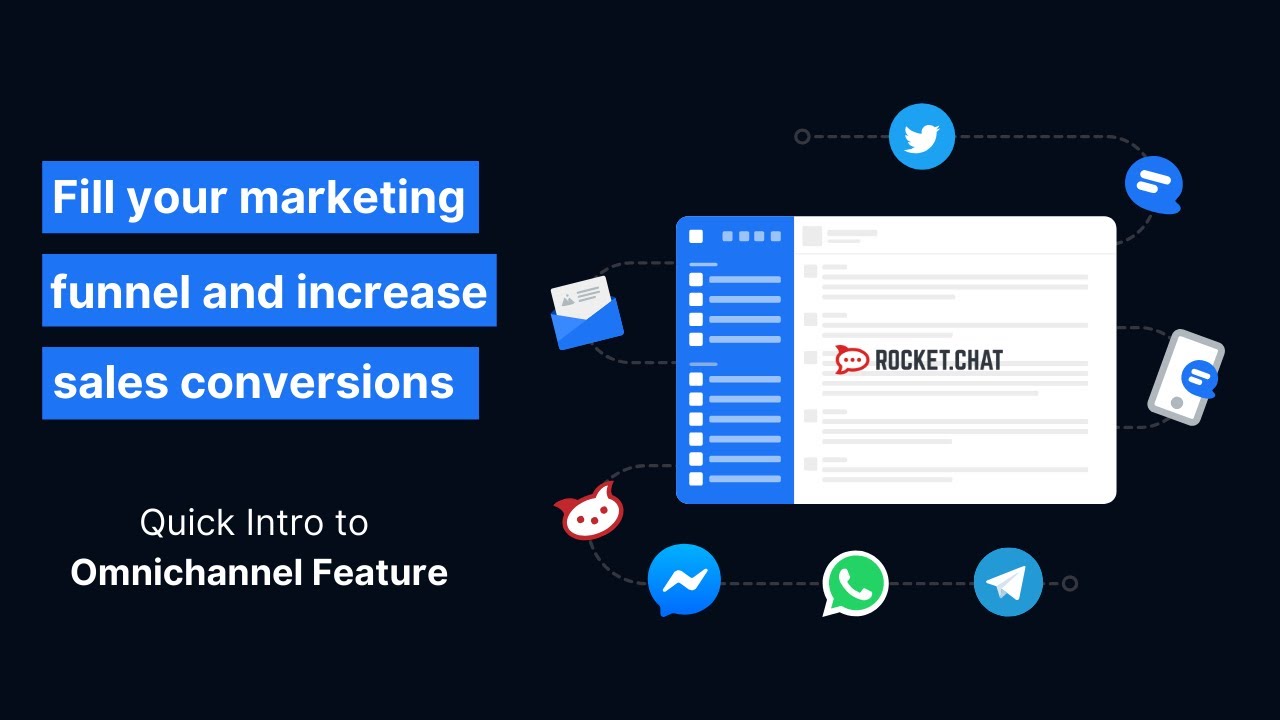 Intro to Rocket.Chat as an Omnichannel tool