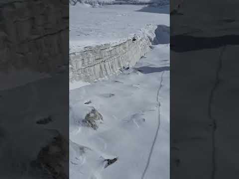 Spalten am gletscher (Großglockner)