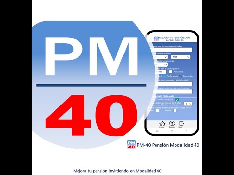 PM-40 Pensión Modalidad 40