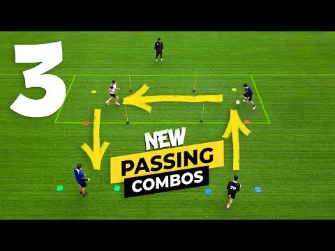 BEST PASSING DRILLS FOR 4 PLAYERS | SOCCER COACHING ⚽️