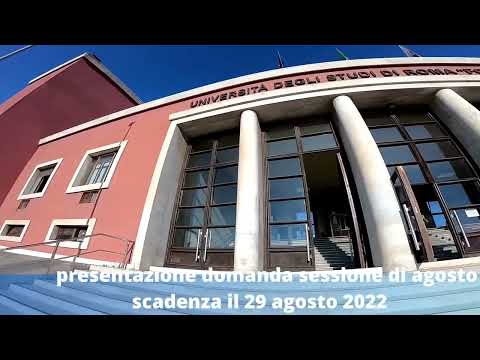 Università di Roma Foro Italico: ammissione corso di Laurea in Scienze Motorie e Sportive aa 2022-23