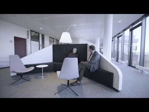 Variables Raumkonzept für flexible Arbeitswelten bei Philips