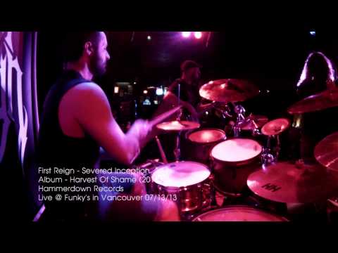Sean Lang Drum Cam - First Reign - Severed Inception