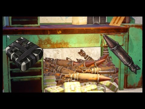 C4 and ROCKET STASH FOUND UNDER WORKBENCH!