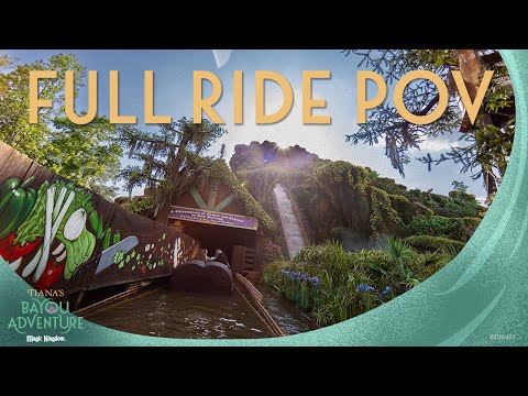 FULL Ride POV: Tiana's Bayou Adventure | Walt Disney World