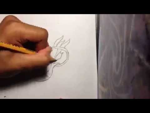 How to draw the Miami Heat Logo