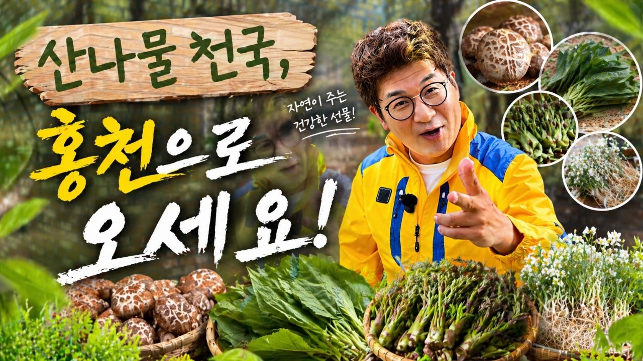 [강원365] 산나물 천국, 홍천으로 오세요!!