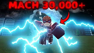 Reaching 32 Million Speed in Flashpoint: Worlds Collide (Mach 30,000!)